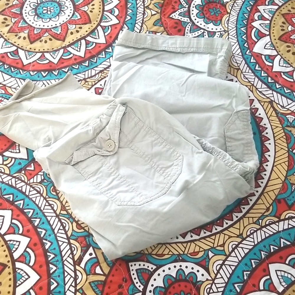 Maternity khaki
